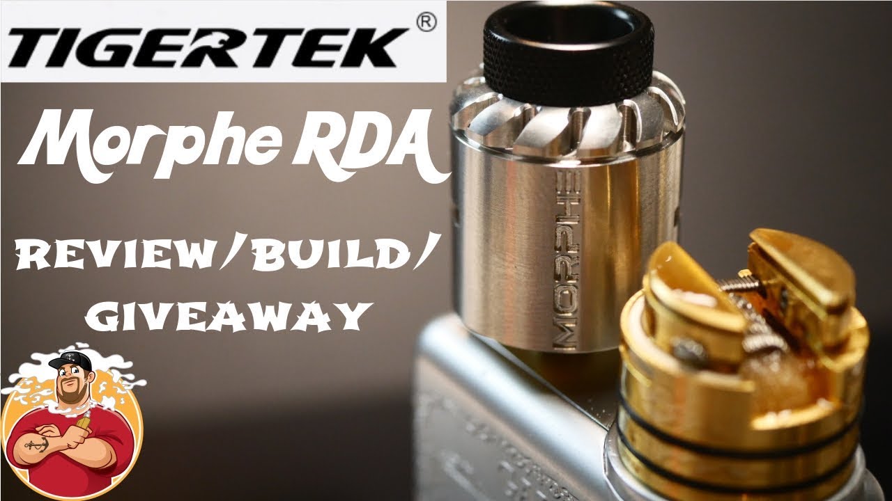 Morphe RDA by Tigertek Review/Build/Giveaway | AmbitionZ VapeR