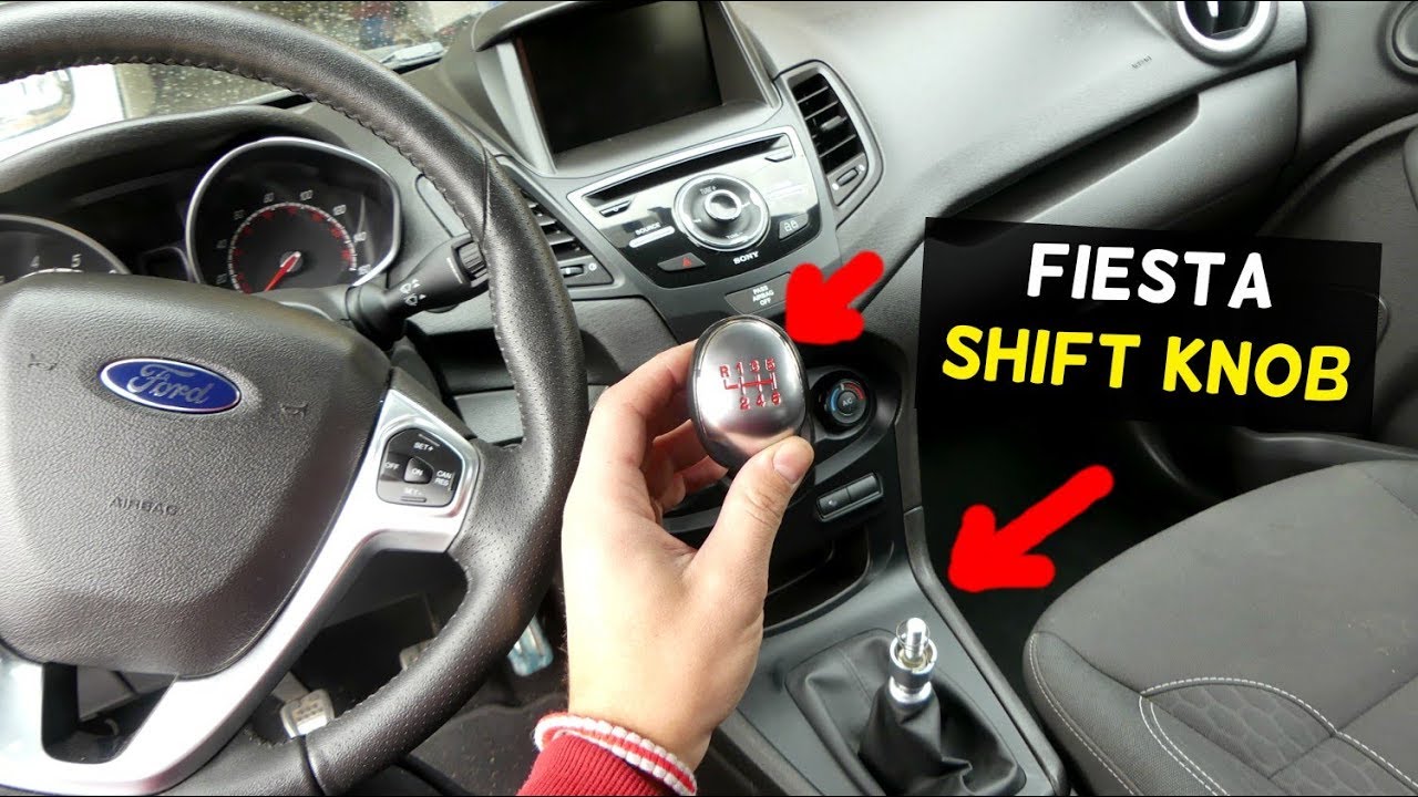 FORD FIESTA MK7 SHIFTER KNOB SHIFTING KNOB REMOVAL REPLACEMENT ST S SE