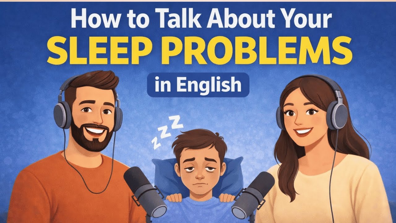 Как рассказать о проблемах со сном на английском языке | Подкаст Slow English | Разговор на англи...