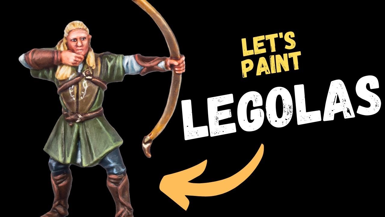 How to paint Legolas  - The Lord of the Rings Middle Earth SBG