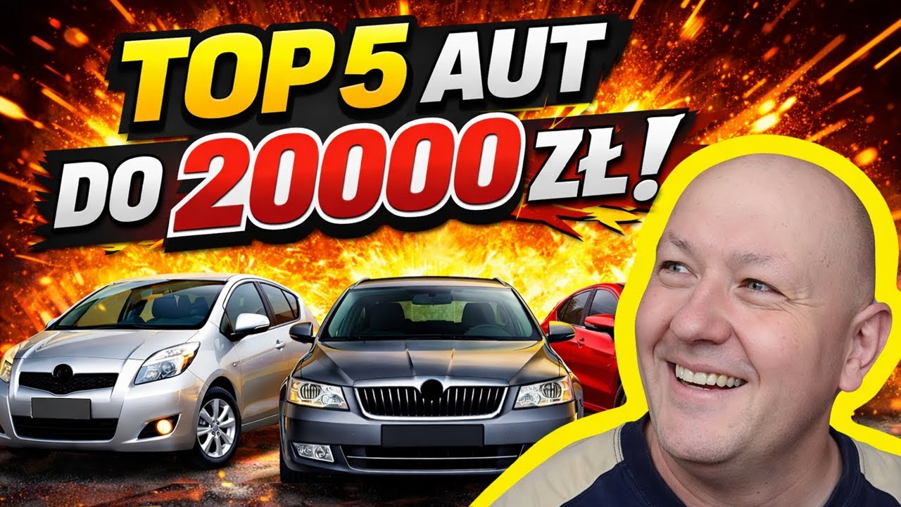 TOP 5 NAJLEPSZE AUTA DO 20 TYS. ZŁ!