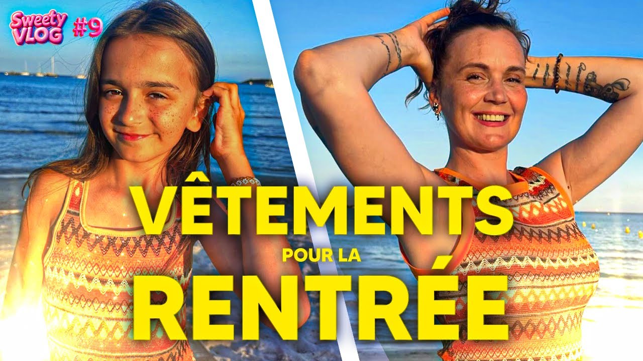 CHASSE aux VÊTEMENTS pour la RENTRÉE ! SweetyVlog #9