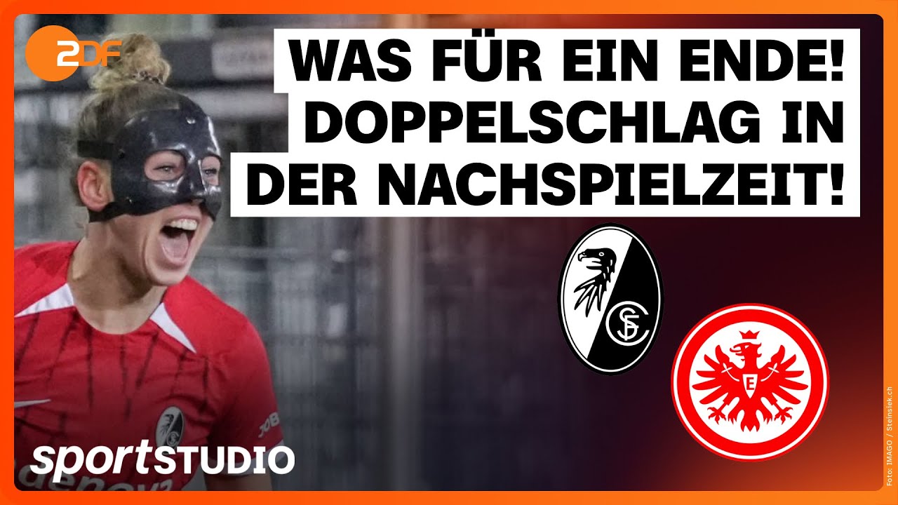 SC Freiburg – Eintracht Frankfurt | Frauen-Bundesliga, 17. Spieltag 2024/25 | sportstudio