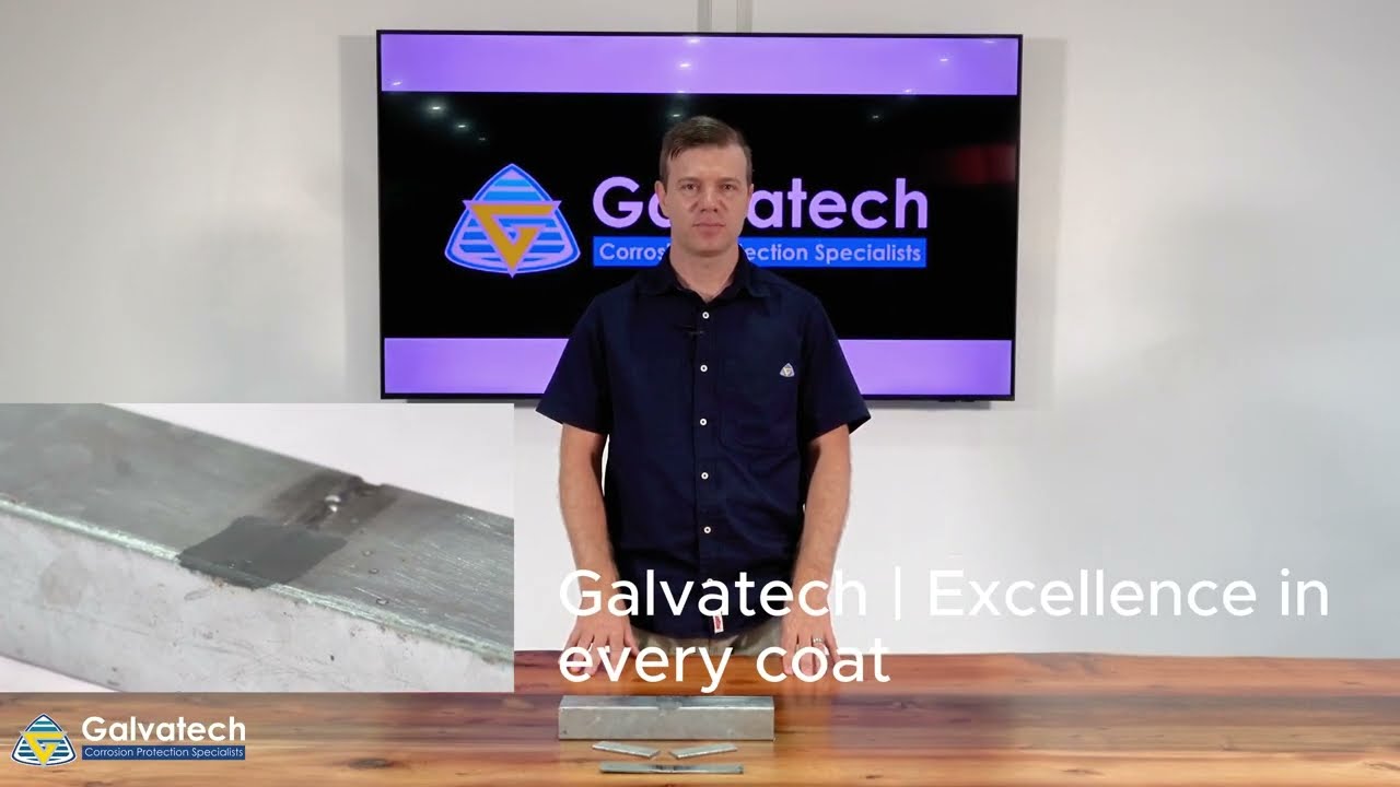 How to touch-up galvanizing with SteelGuard