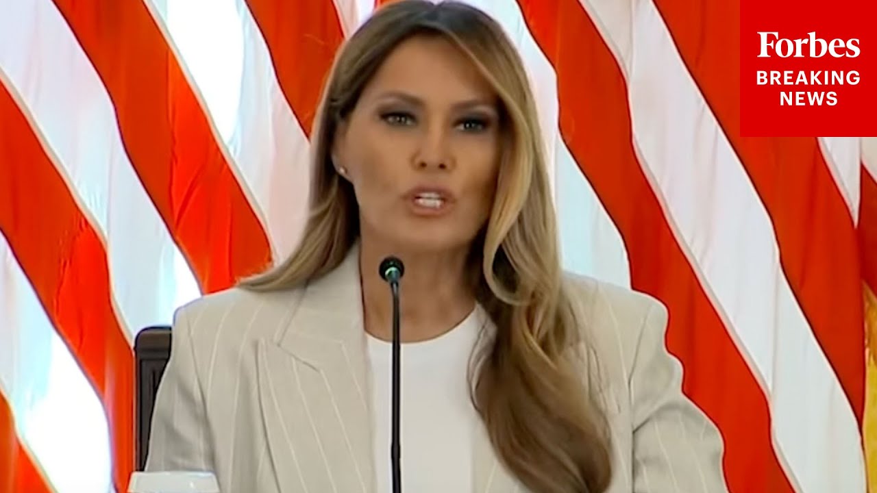 FULL REMARKS: First Lady Melania Trump Speaks At White House AI Education Task Force Meeting