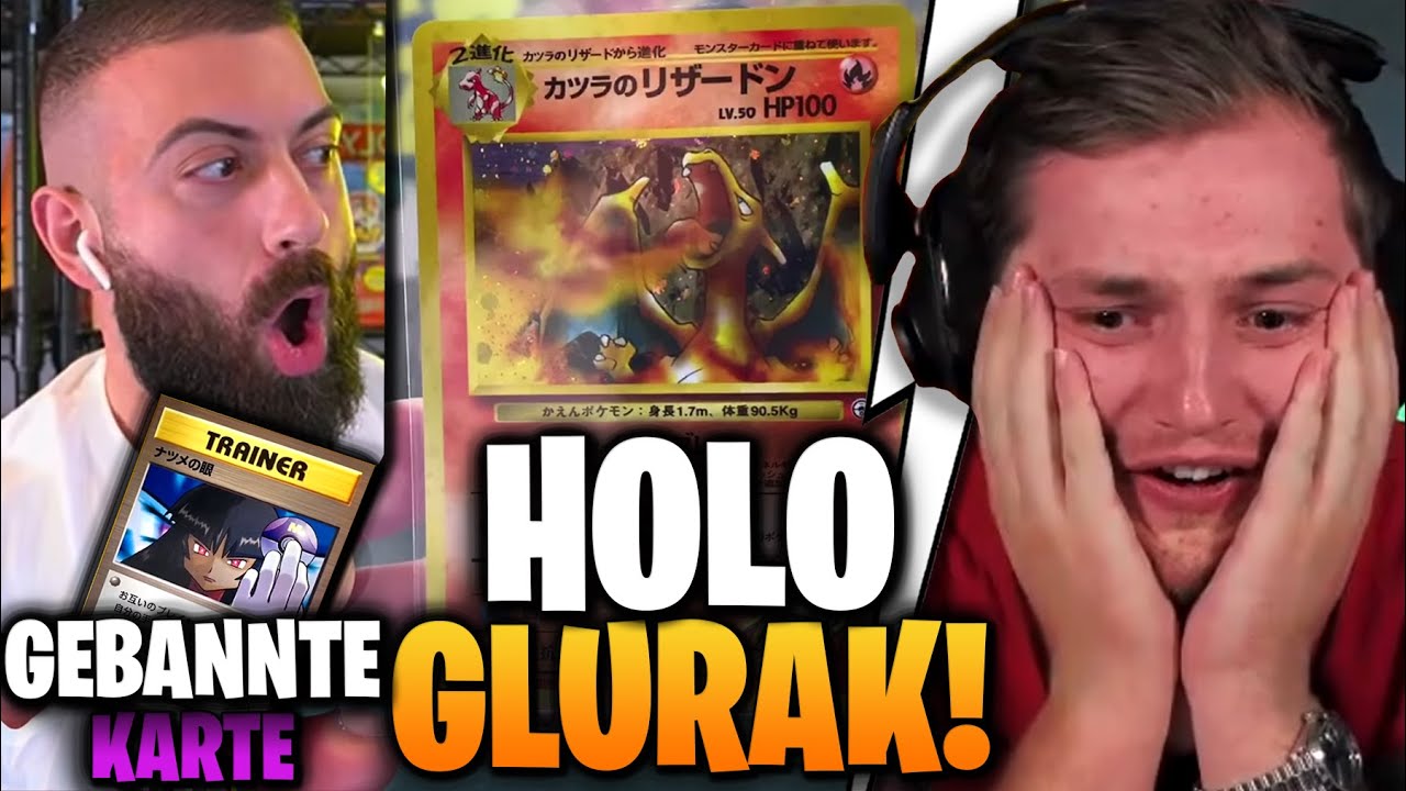 😱😨Ich ziehe HOLO GLURAK + GEBANNTE KARTE aus dem abgekauften Pack von @TheFaboHD! | Trymacs Stream