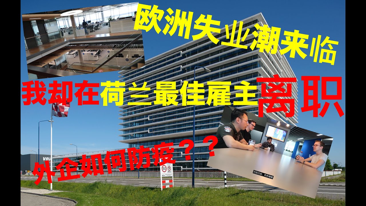 失业率攀升，裁员不断，我却主动在荷兰最佳雇主离职了！带你去看我离职的一天，看看外企是如何防疫的！