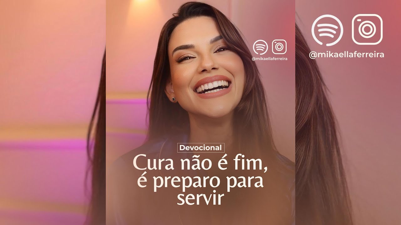 CURA N&Atilde;O &Eacute; O FIM, &Eacute; PREPARO PARA SERVIR