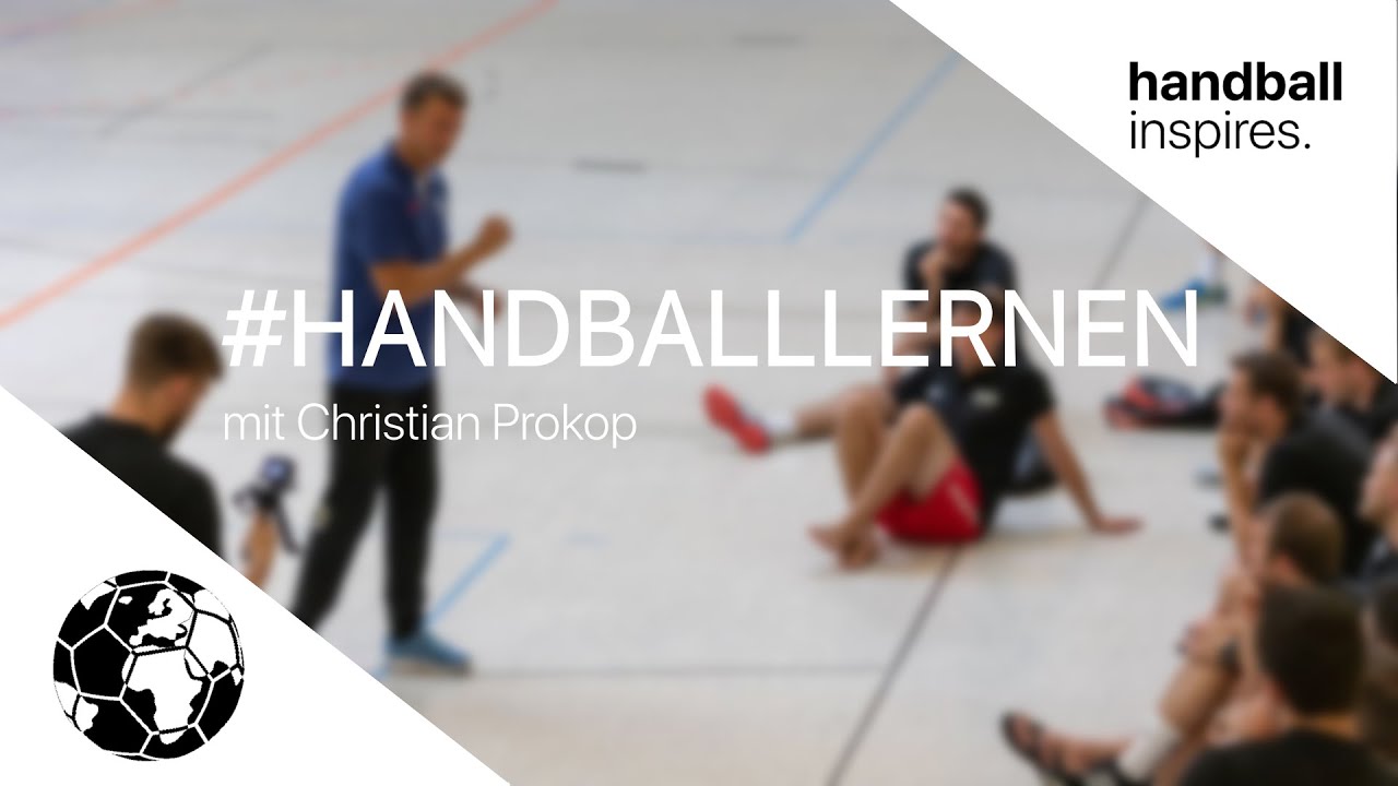 J&Auml;GERBALL - Handball Tempospiel mit Christian Prokop