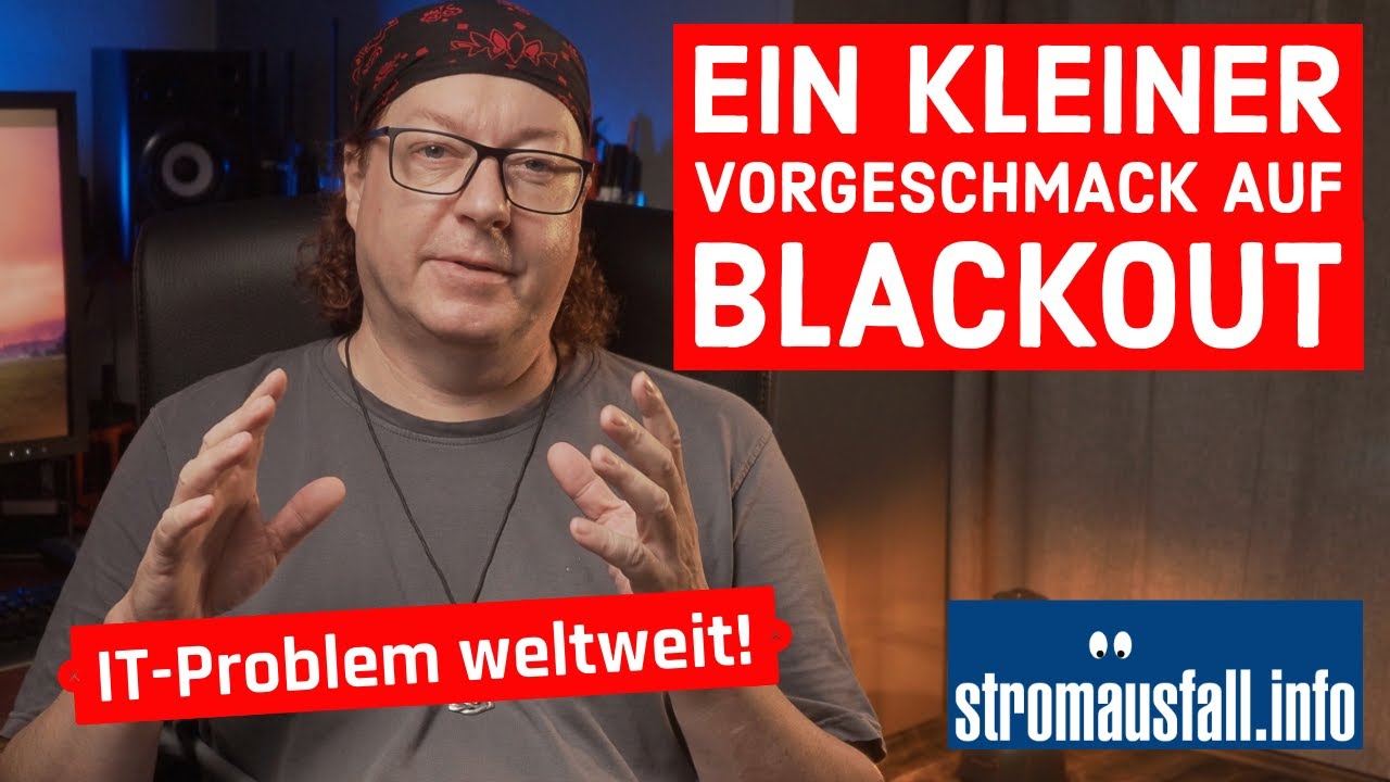 CrowdStrike IT-Ausfall: Vorgeschmack auf Blackout