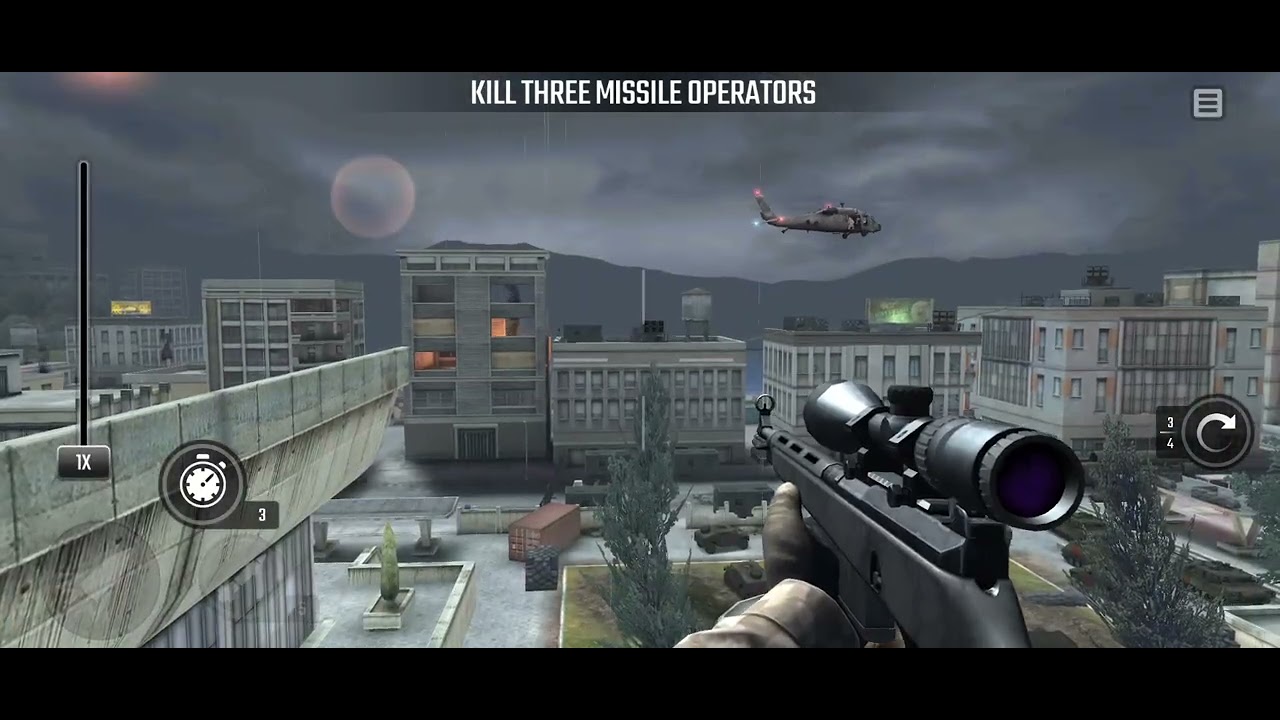 War Sniper Z3 Mission 18 Debaser Kill Three Missile Operators