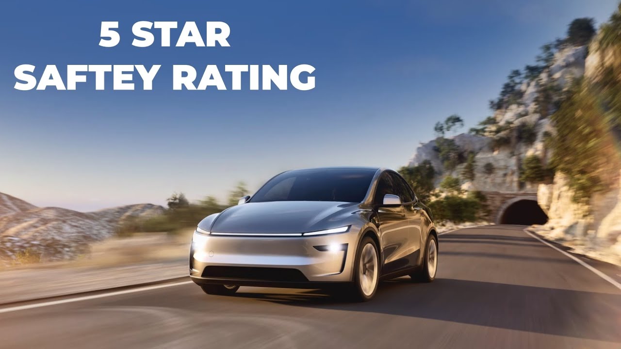 Tesla Model Y: Why It Earned a 5-Star Safety Rating