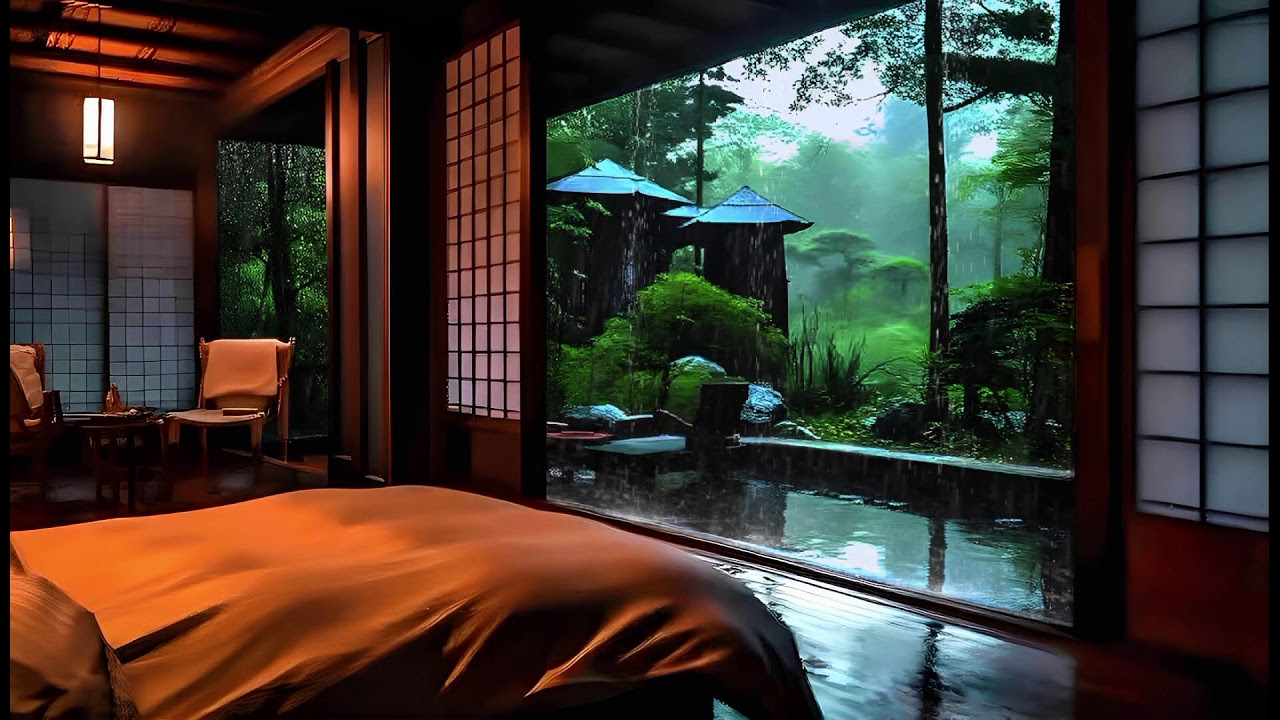 Instant Sleep Therapy - Peaceful Music + Rain Sounds | Beat Insomnia