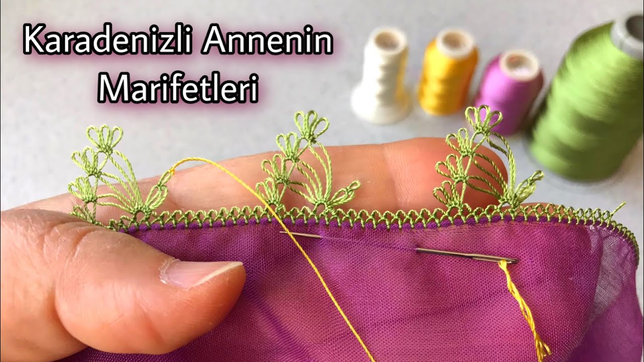 🌿 Bu iğne oyası modeli her kızın çeyizinde olmalı 👌🏼Gösterişli, sıralı şahane iğne oyası modeli😍