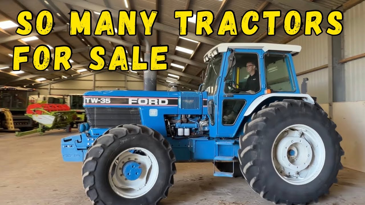 Huge Stock of Classic Tractors at Rodney Cowle Machinery! 