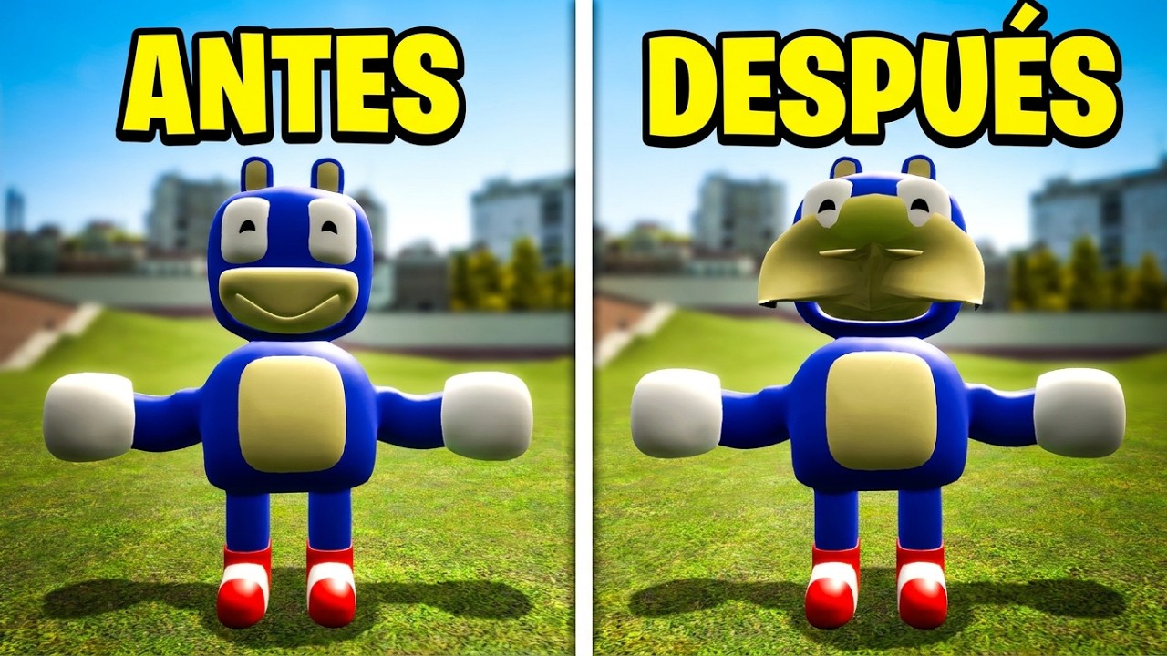cambiando caras a nextbots y mas en garrysmod!
