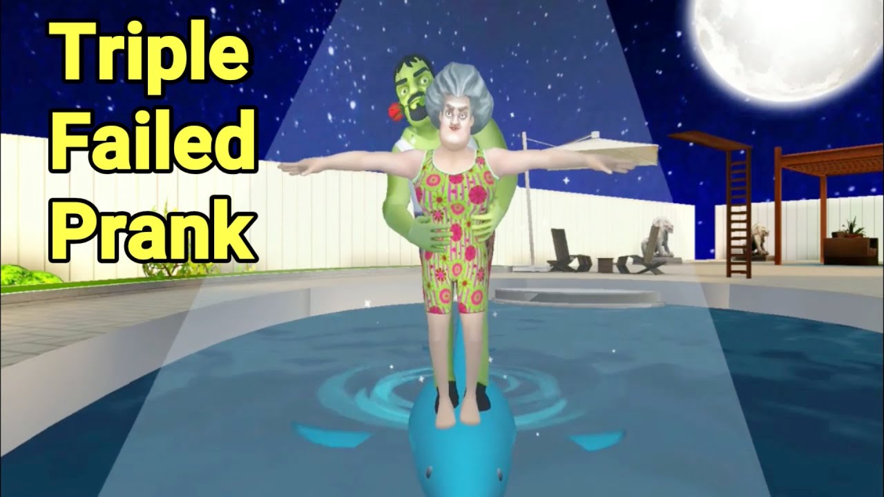 Scary Stranger 3D Version 5.7 | Triple Failed Prank In A Jaw-Some