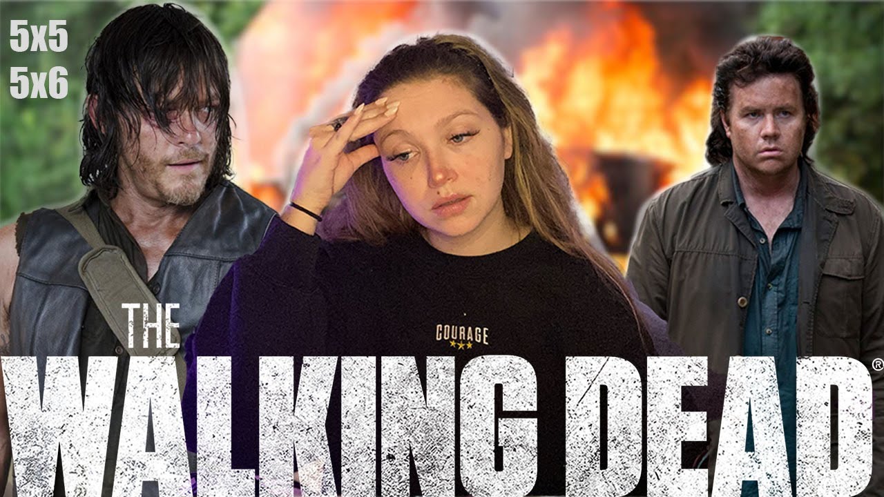 Abraham & Carol 🥺!!  - First Time Watching the Walking Dead [5x5&5x6] (Show Reaction & Commentary)