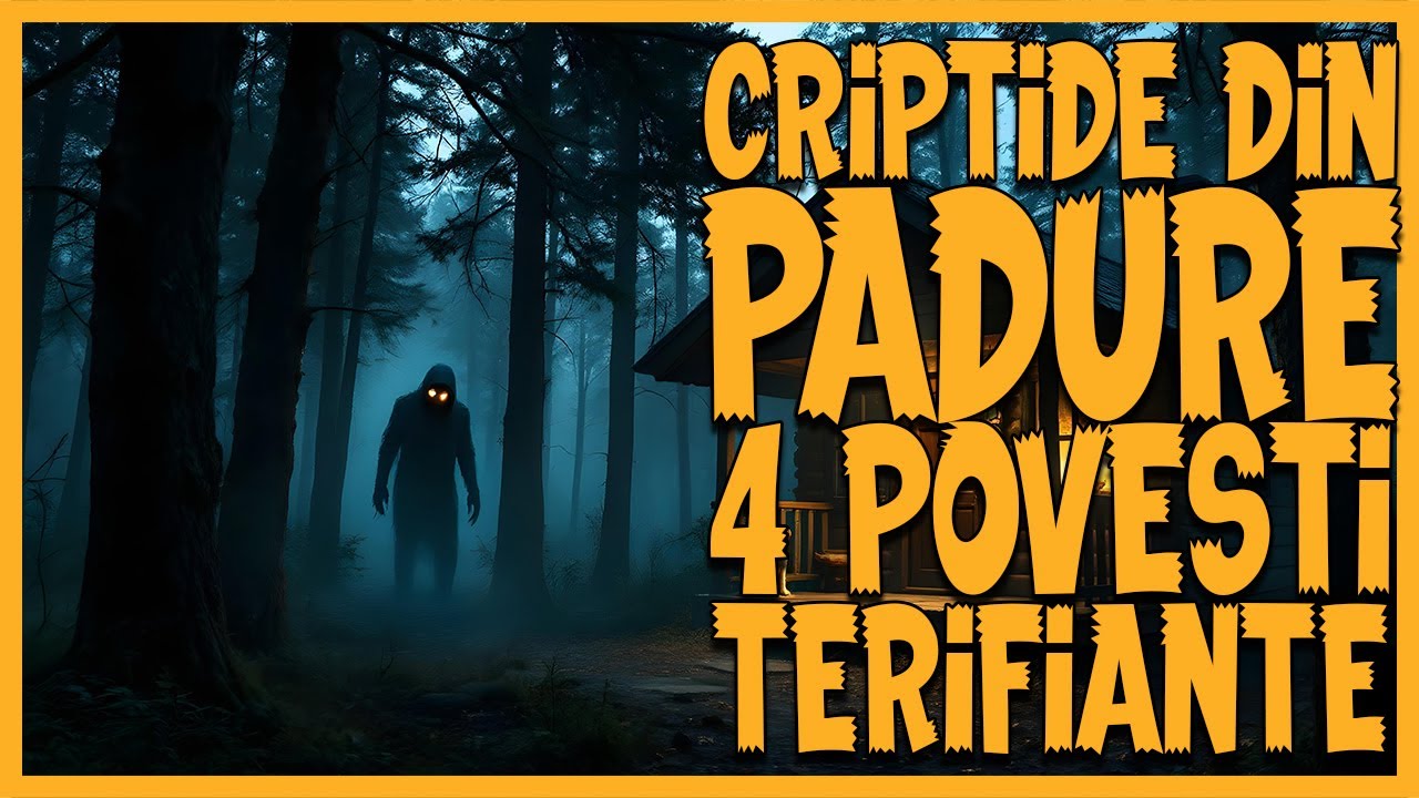 🔍 Criptide din Padure: 4 Povesti Terifiante 🏞️