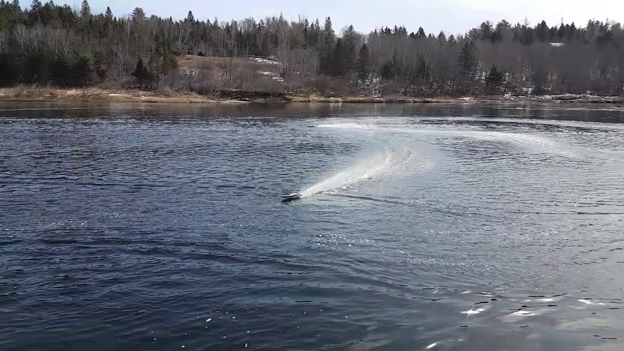 VECTOR PRO AND FTO11 RC BOAT BAD COLLISION