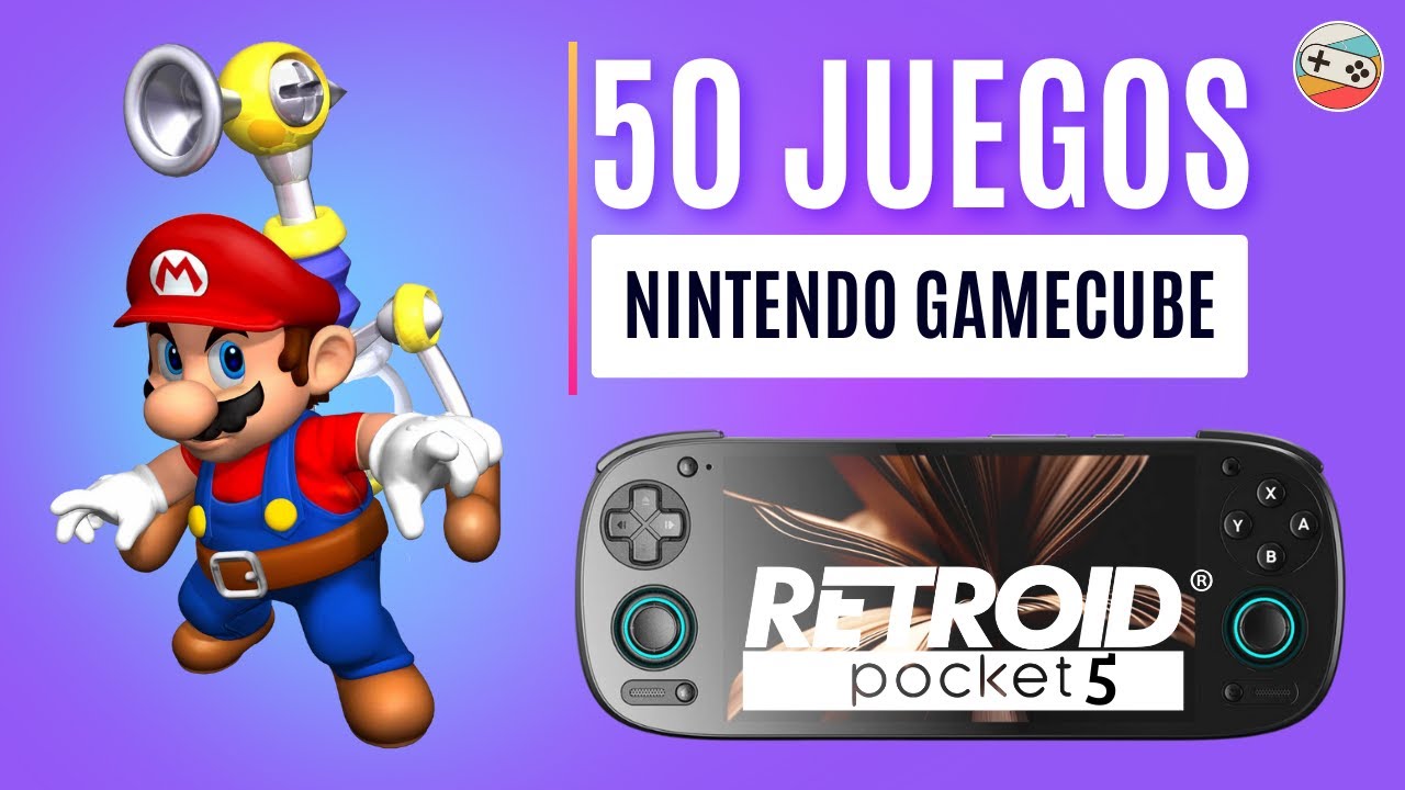 50 Mejores Juegos de NINTENDO GAMECUBE en la RETROID POCKET 5 - ¡Rendimiento Asombroso!