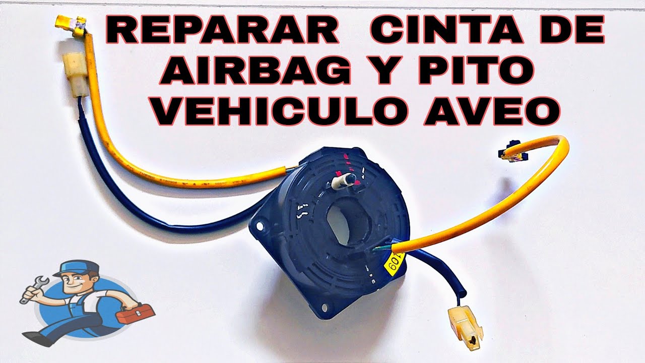 Como reparar cinta airbag, pito o claxon PASO A PASO para vehículos aveo