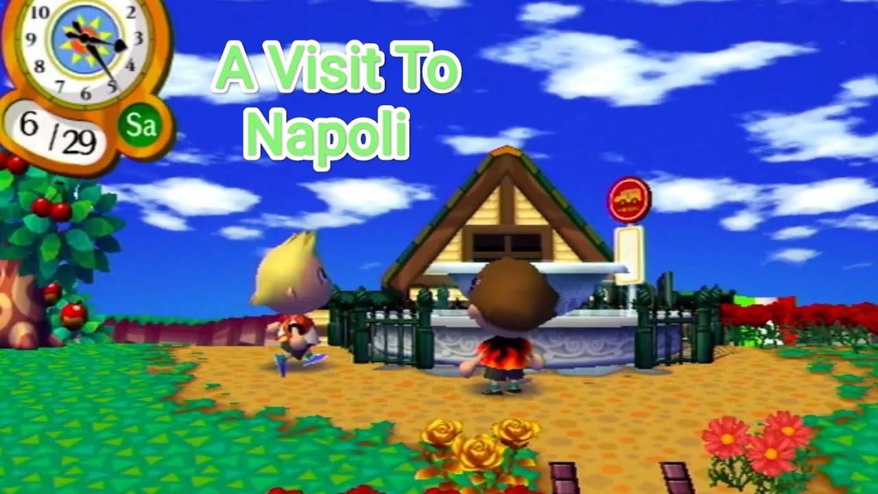 Animal Crossing City Folk - A visit to the Napoli
