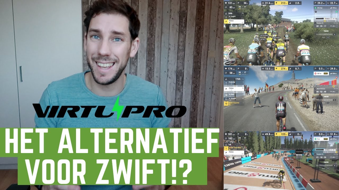 HET BESTE ALTERNATIEF VOOR ZWIFT!? | REVIEW VIRTUPRO