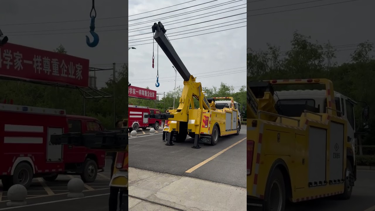Factory manufacturer Rollback Wrecker Trailer Tow Truck|Crane truck|rotator truck,WA:+86 15780886135