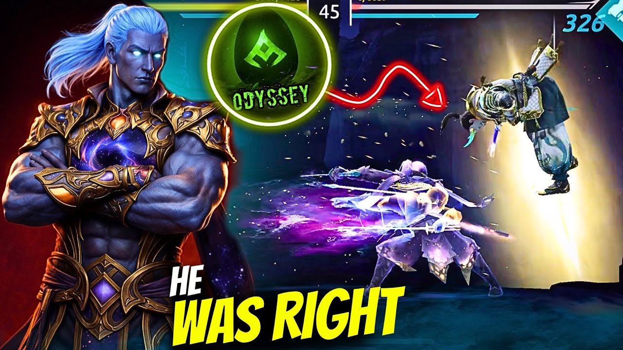 Odyssey Was Right About Him 🤯 | Shadow fight 4 arena 