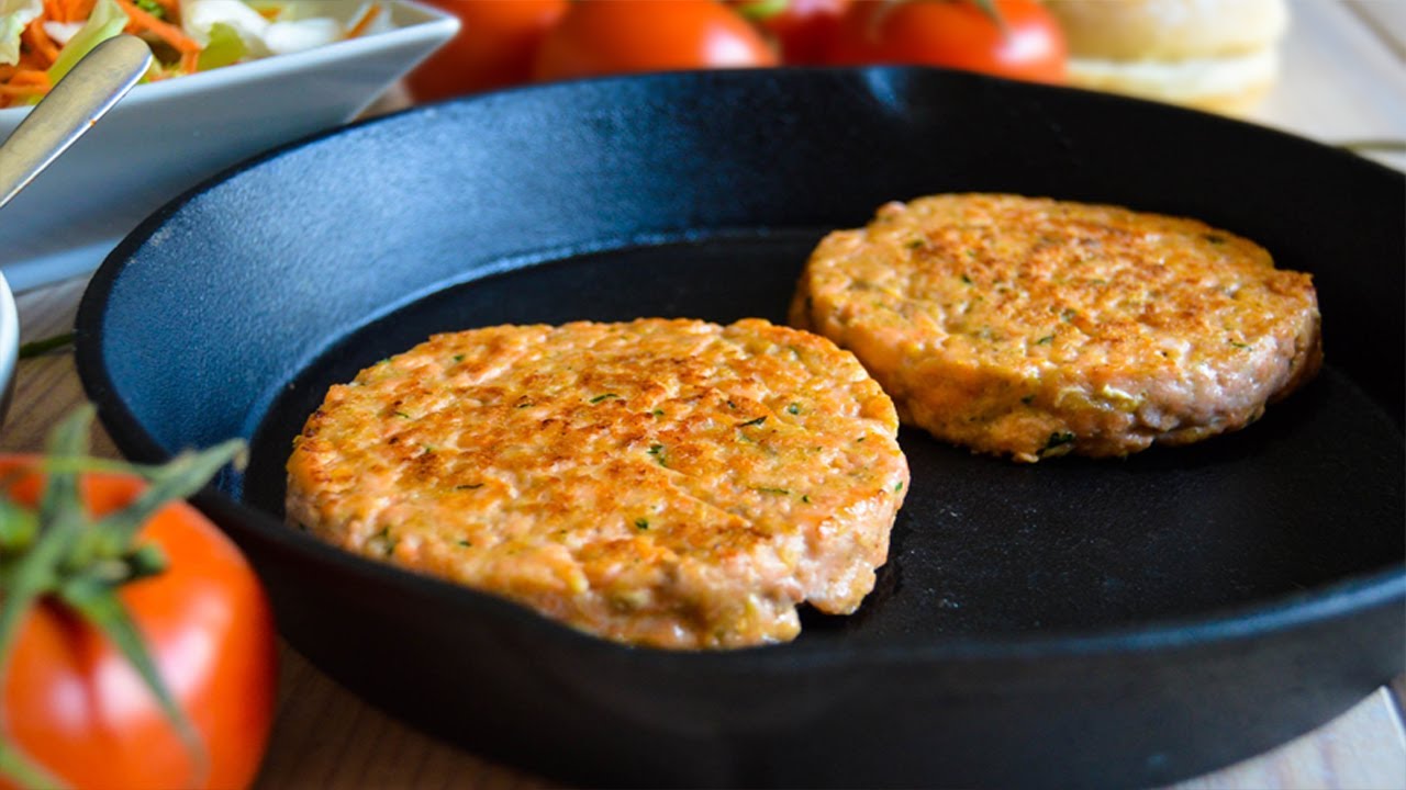 Hamburguesas de salmón, Saca el Cucharón
