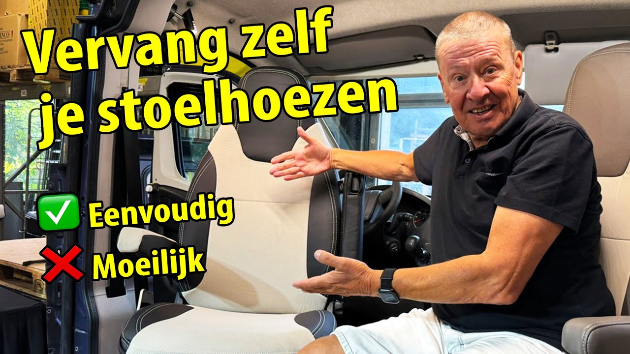 #477 Vervang zelf eenvoudig je stoelhoezen | met instructie #ad