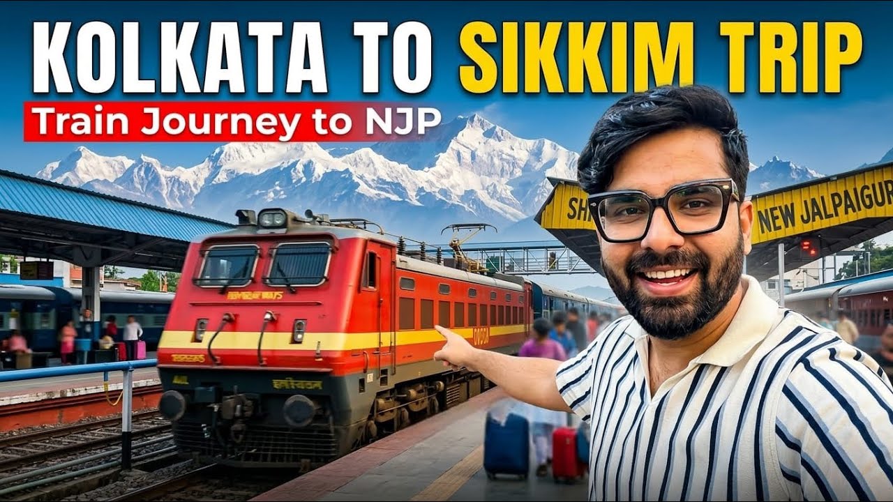 Kolkata to Sikkim Trip | Train Journey to New Jalpaiguri 