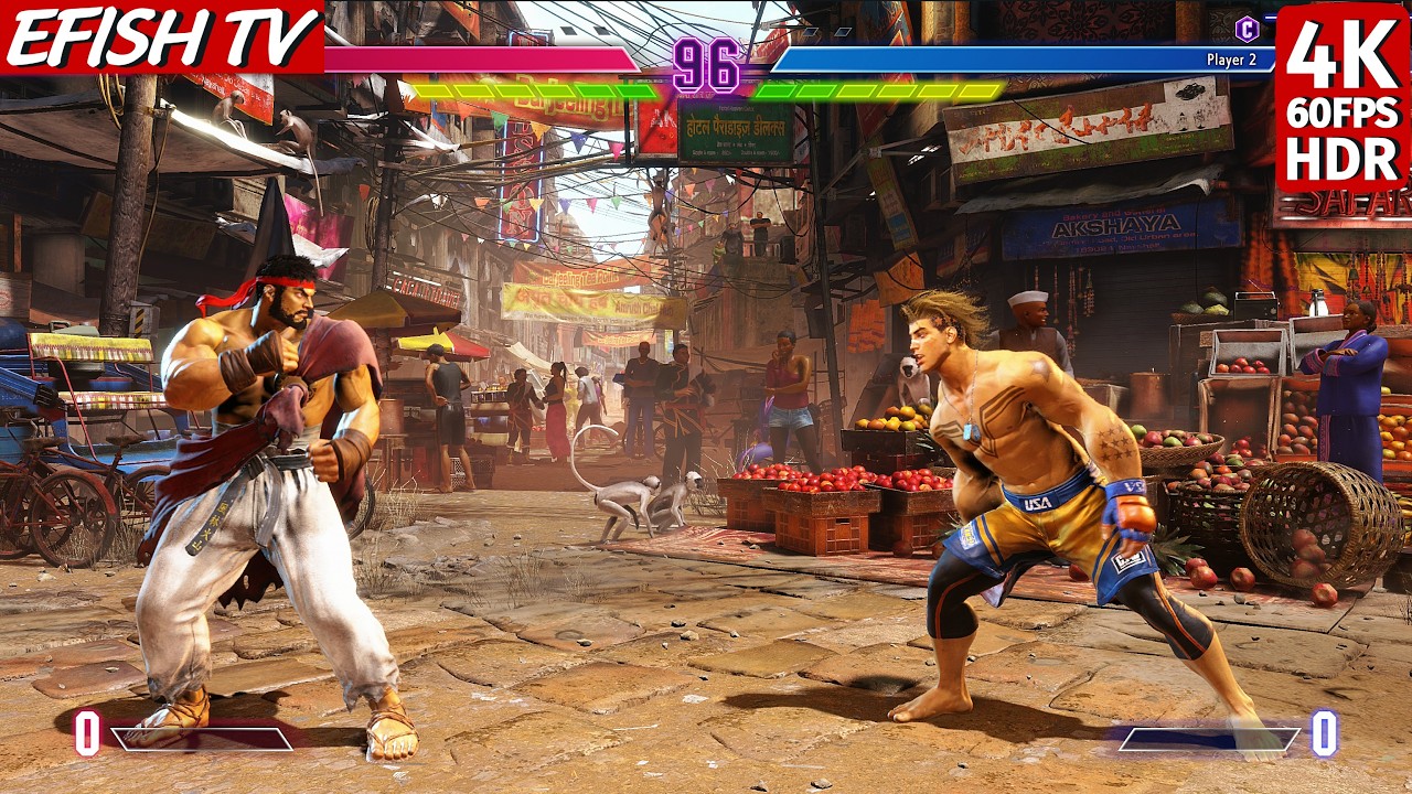 Ryu vs Luke (Hardest AI) - Street Fighter 6