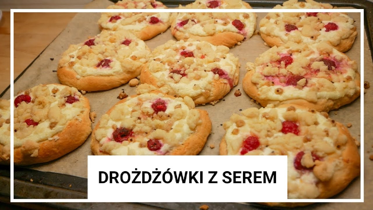 Najlepsze drożdżówki z serem i porzeczką, musisz spróbować