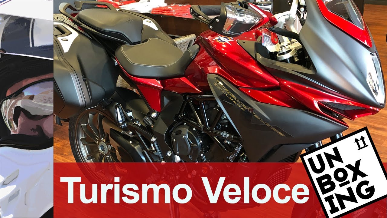 MV Agusta Turismo Veloce 800 Lusso - Распаковка, обход, детали