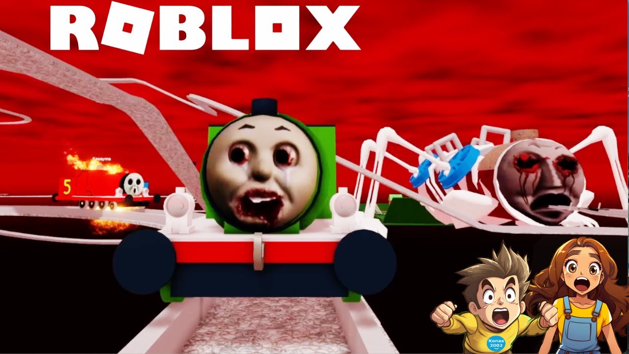 SODOR FALLOUT PERCY RUNS FROM PROJECT G! GORDON ! | Roblox Gameplay || Konas2002