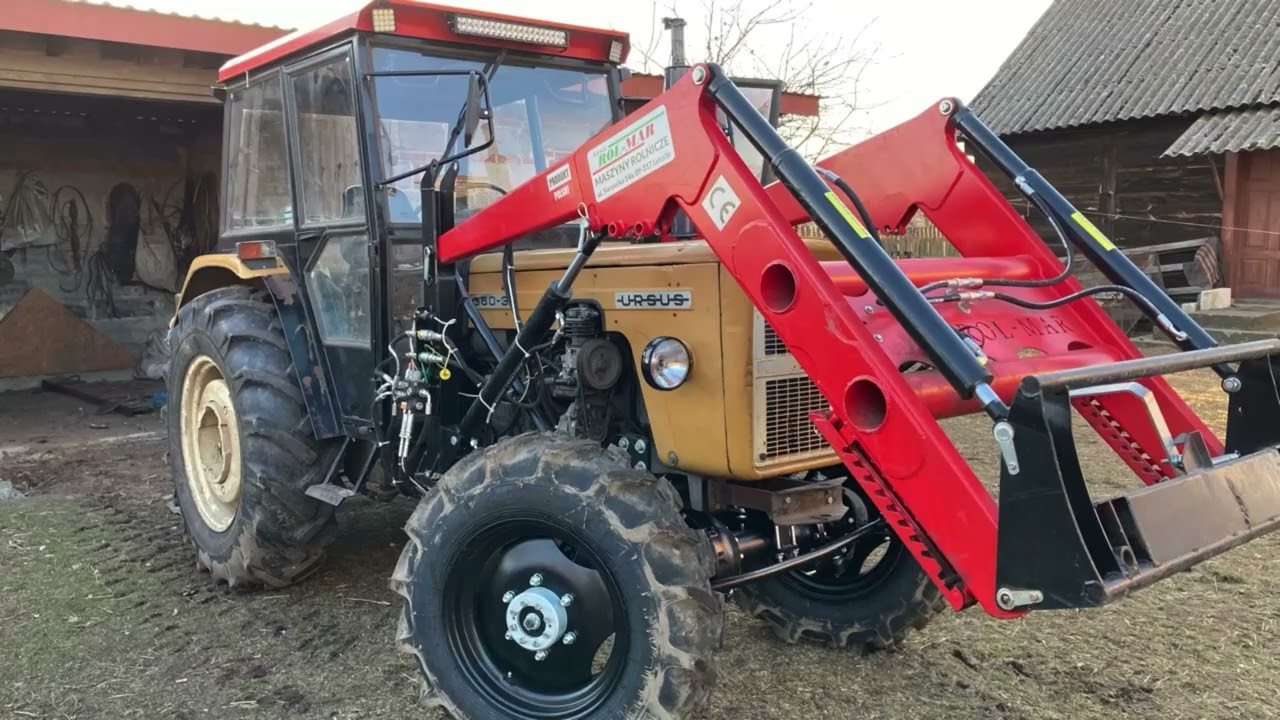 Ursus c360 3P 4x4 most od Agromechanika Paweł