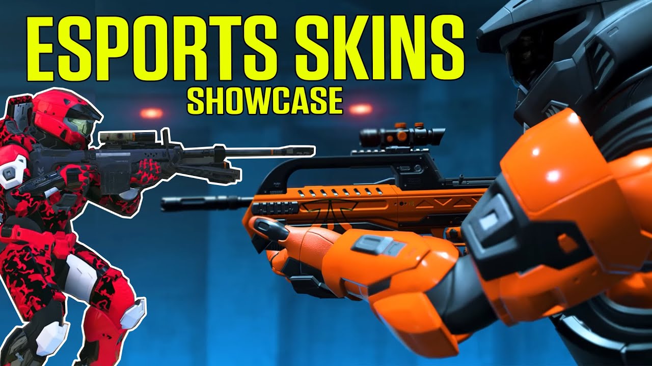 Halo Infinite - ALL Esport Skins + KITS Explained + Showcased - Halo Championship Store (HCS)