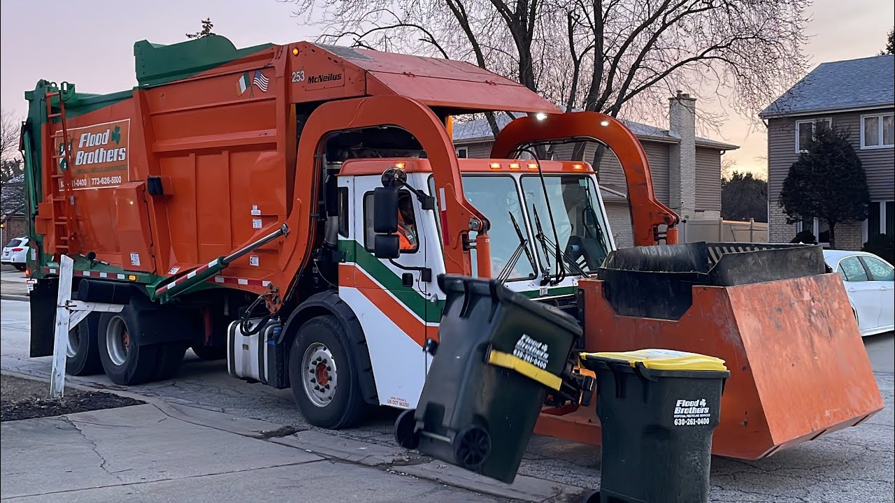 Curotto Can Garbage Trucks on Presidents’ Day