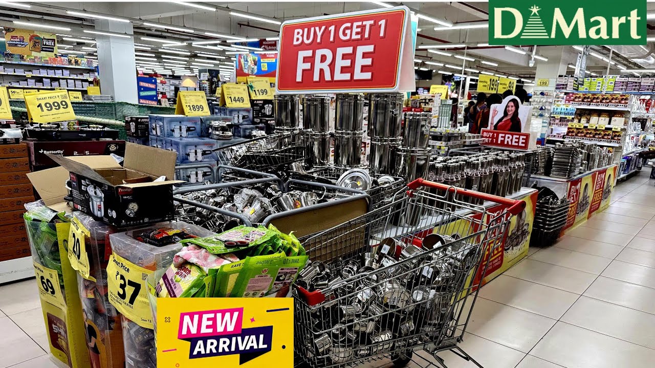 Распродажа в Dmart: скидки до 80%, акция 1+1, новинки, полезные кухонные принадлежности и органай...