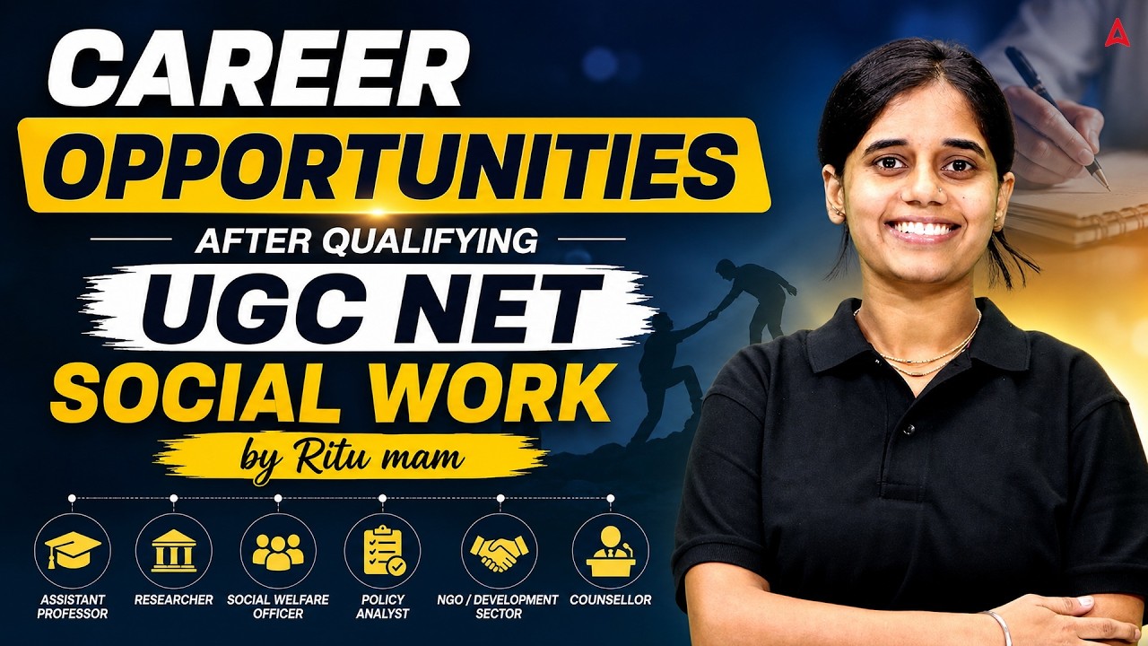 UGC NET Social Work | Career Opportunities After UGC NET Social Work By Ritu Mam