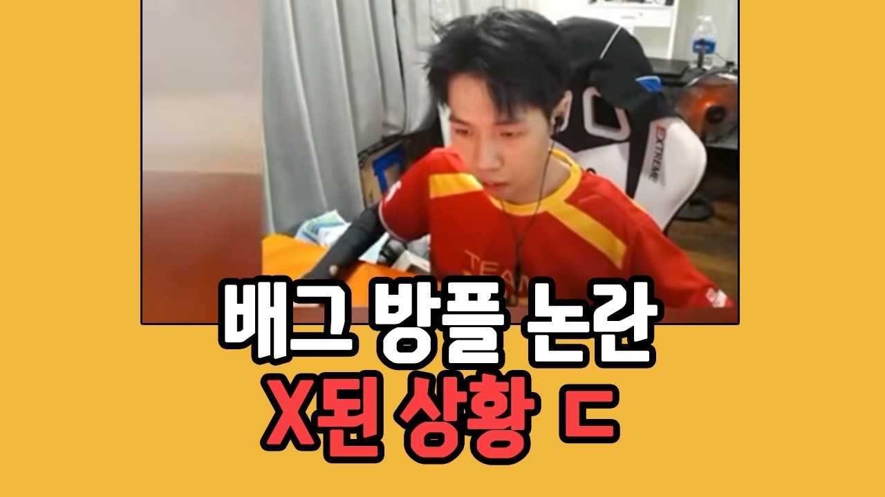 배그 대회 방플 논란 정리