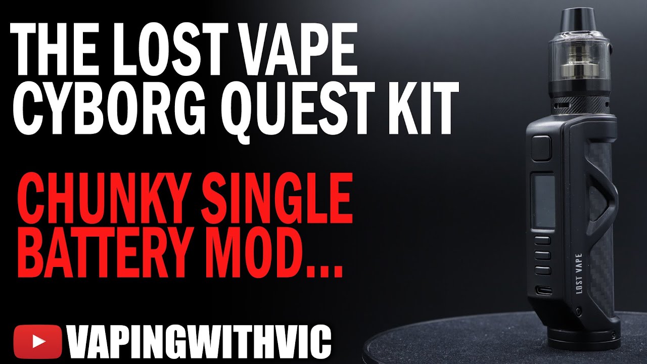 Lost Vape Cyborg Quest Kit - надежный мод с одной батареей.