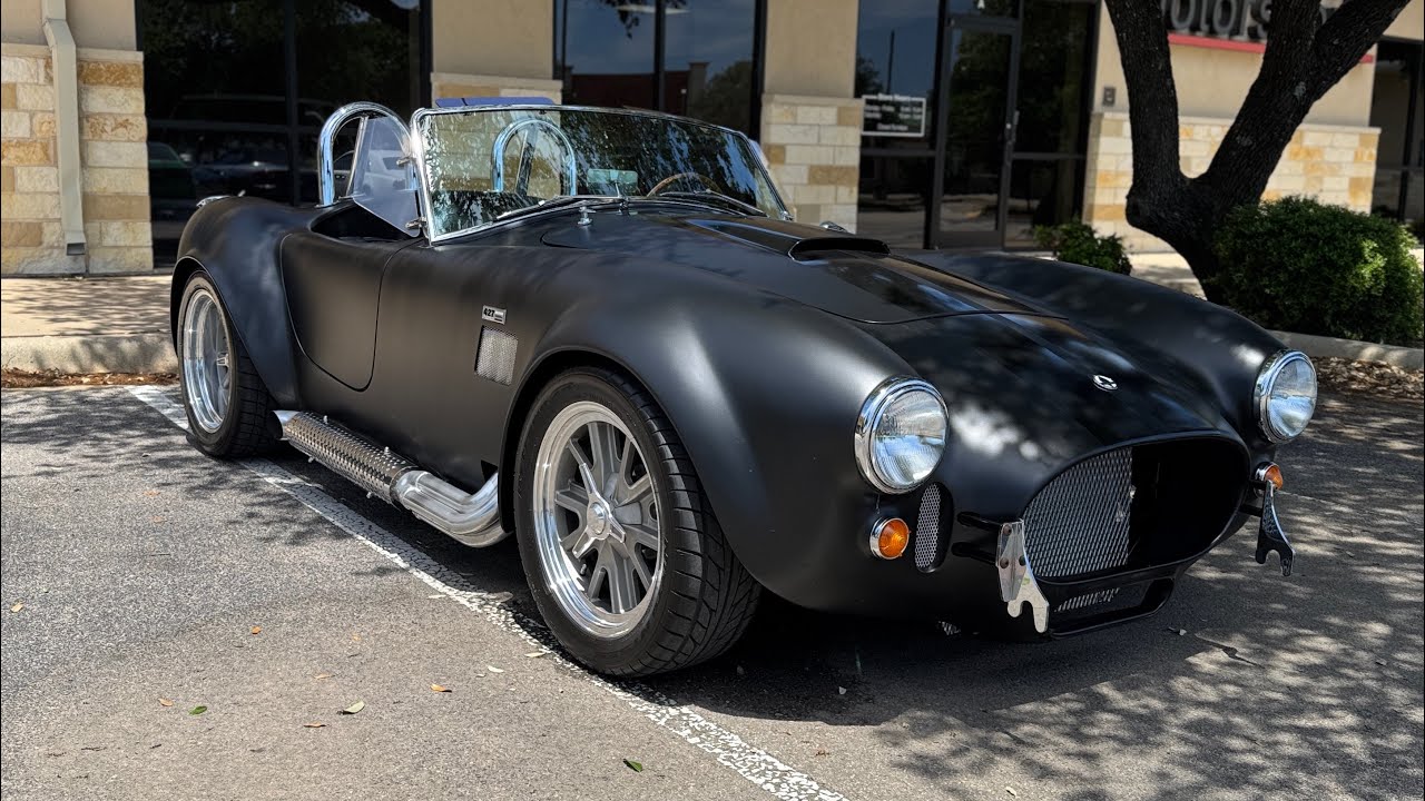 Shelby Cobra 427SC MKIII replica by Shell Valley powered by a 347 stroker and for sale in Austin TX