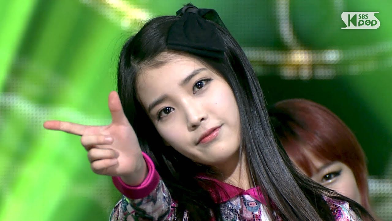 IU-You&I (아이유-너랑나) @SBS Inkigayo 인기가요 20120108