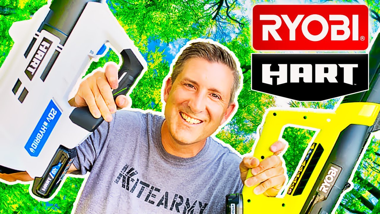 Walmart HART VS RYOBI Battery Leaf Blower | Best Review 2020 🥇 🥈 🥉