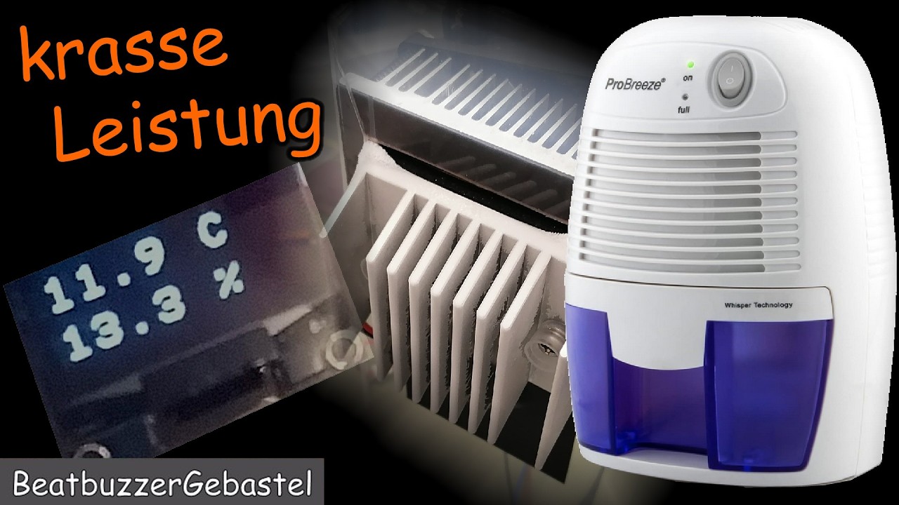 Pro Breeze Dehumidifier frisiert - wie trocken es werden kann