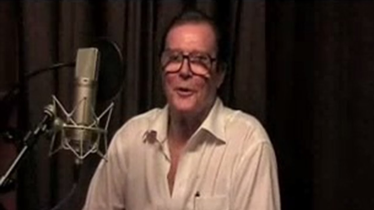 James Bond Star Roger Moore Reads His Autobiography 