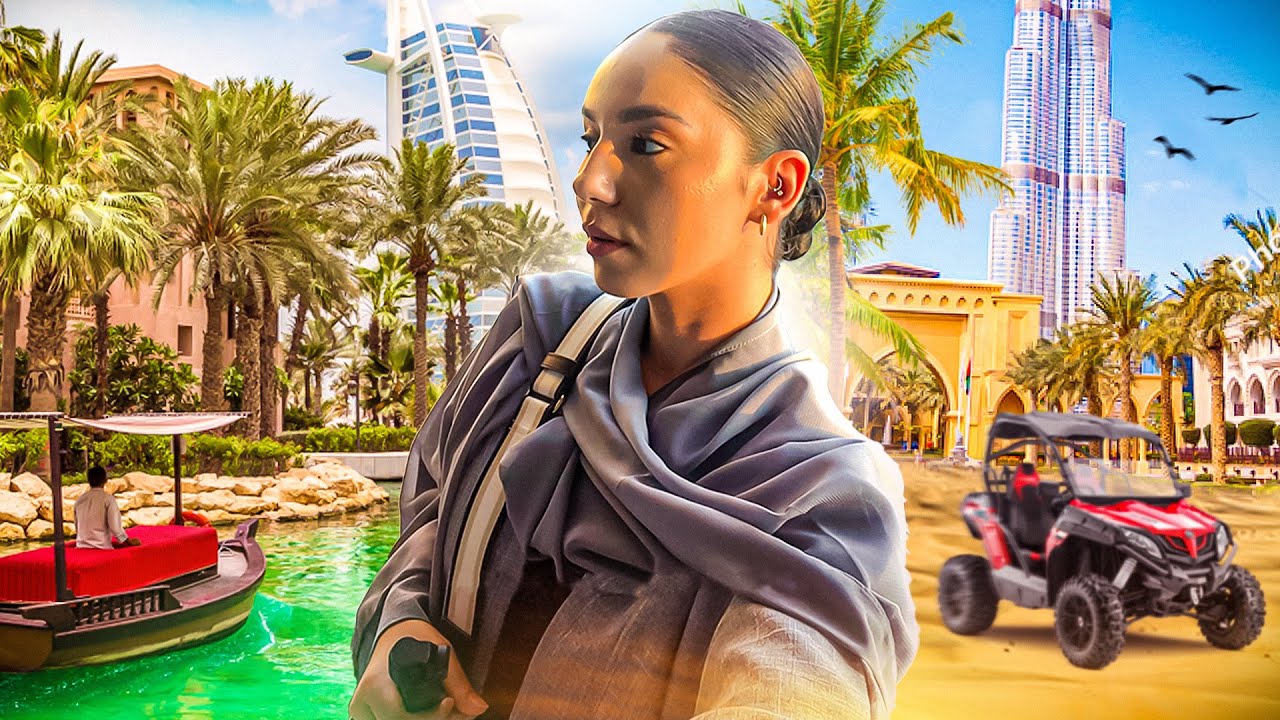 WEEKLY VLOG | je vous embarque avec moi dans mon premier voyage SEULE &Agrave; DUBA&Iuml; !!